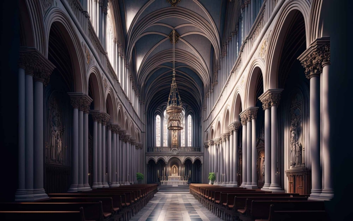 Cathedral interior